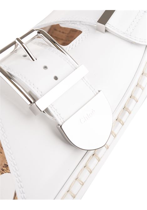 White ''Rebecca'' Sandals CHLOÉ | C24U02EDI100