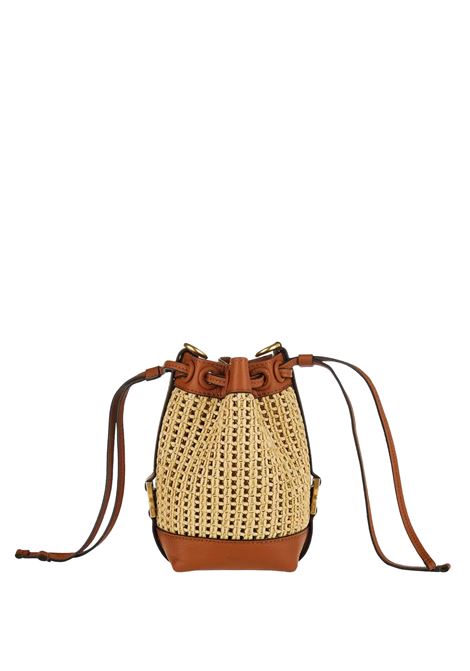 CHLOÉ Borsa a Secchiello Marcie In Tan - CHLOÉ