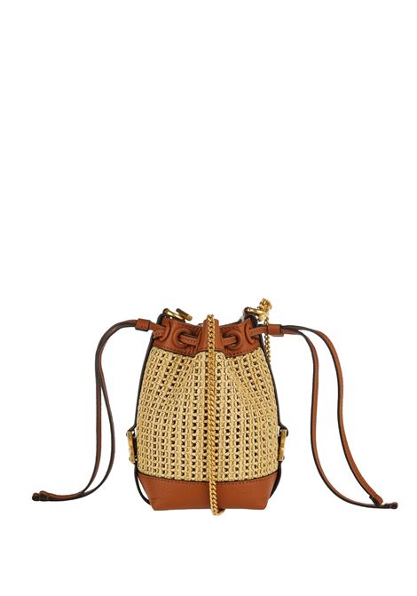 Marcie Bucket Bag In Tan CHLOÉ | C24UP844N06247