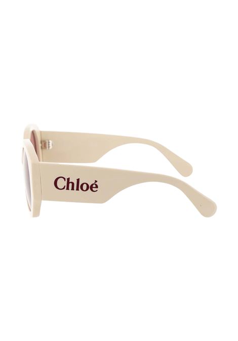 Naomy Sunglasses In Ivory/Borgundy CHLOÉ | CH0234S003