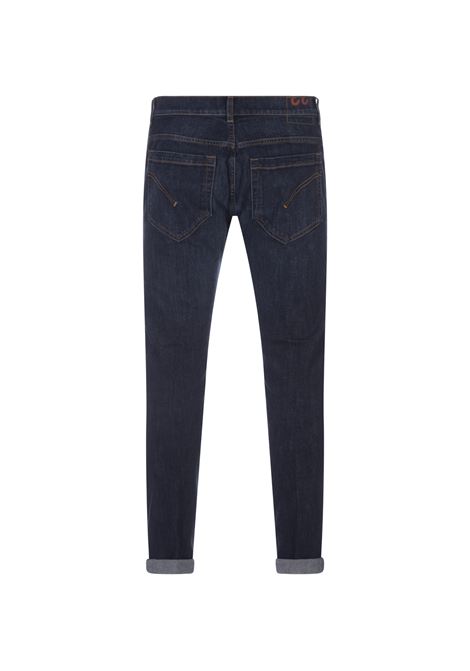 George Skinny Jeans In Dark Blue Stretch Denim DONDUP | UP232-DS0257 FG1800