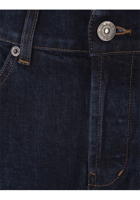 George Skinny Jeans In Dark Blue Stretch Denim DONDUP | UP232-DS0257 FG1800