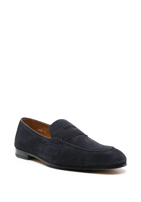 Mocassini Penny In Suede Blu Navy DOUCALS | DU2983PANNUF106NB15