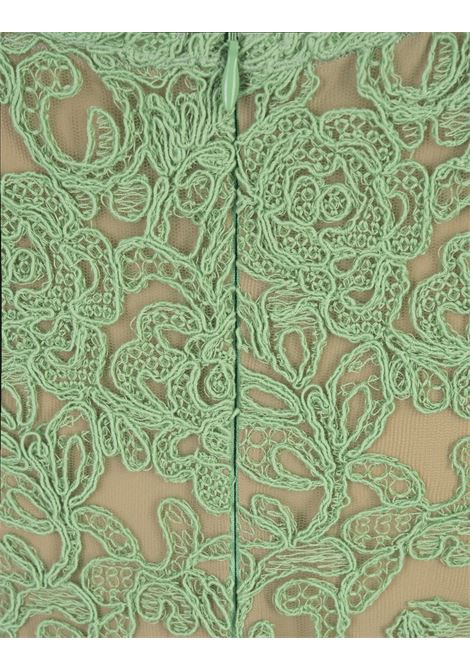 Green Floral Lace Midi Dress ERMANNO SCERVINO | D442Q360EHL56322