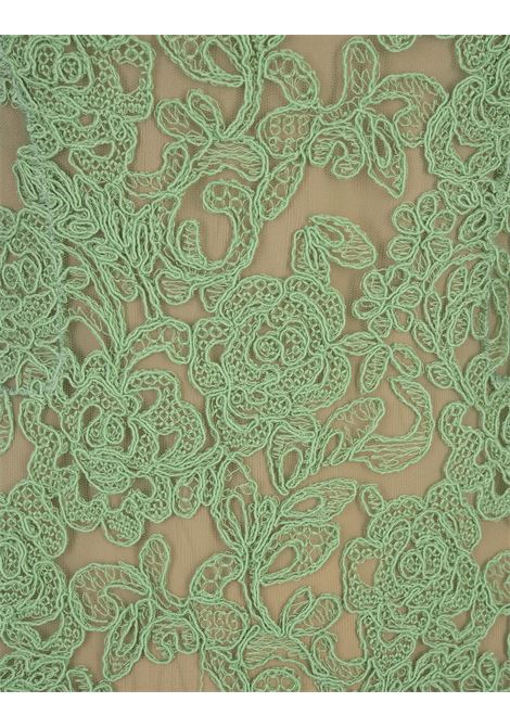 Green Floral Lace Midi Dress ERMANNO SCERVINO | D442Q360EHL56322