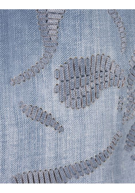 Jeans Print Sculpture Jacket ERMANNO SCERVINO | D446I304REMYS4217
