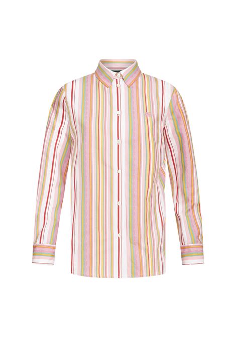 Camicia In Cotone a Righe Rosa/Multicolour ETRO | WRIA0013-99TB502S8450