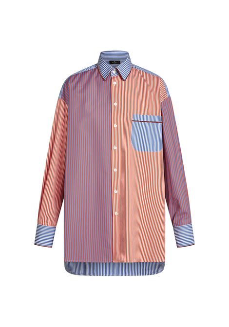 Camicia In Cotone Multicolore a Righe ETRO | WRIA0028-AV346S9000