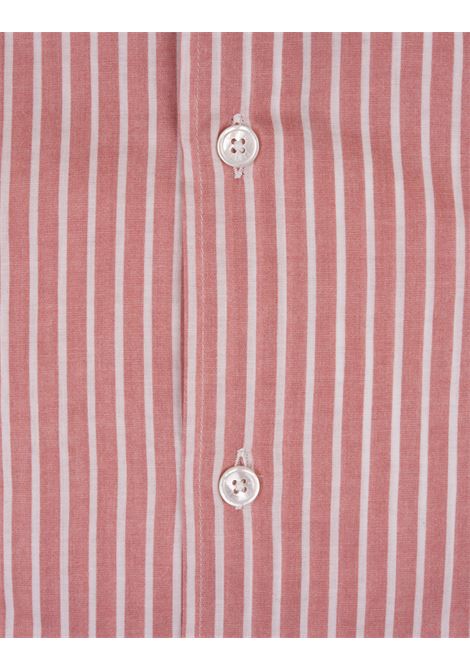 Red Striped Panamino Sean Shirt FEDELI | 00512-I175344