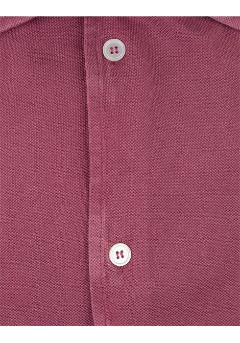 Purple Classic Shirt In Light Piquet FEDELI | 0283220