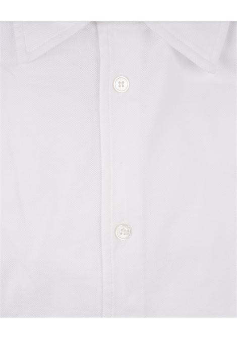 Teorema Light Piquet Shirt In White FEDELI | 028341