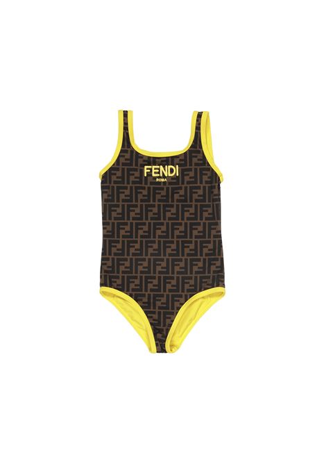 Costume Da Bagno Intero FF FENDI KIDS | JFM035-AQUDF17QF