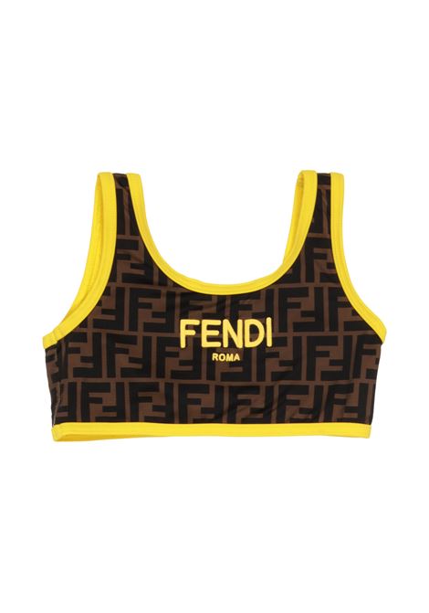 FF Bikini With Logo FENDI KIDS | JFM038-AQUDF17QF