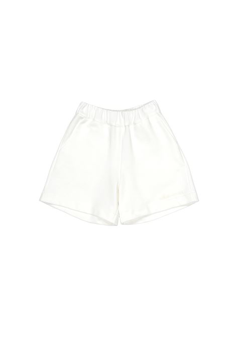 White Shorts With Embroidery FENDI KIDS | JMF481-5V0F0TU9