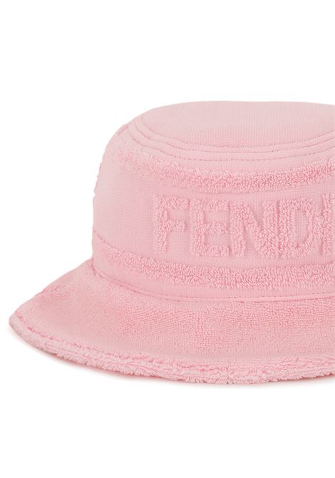 Pink Terry Cloche FENDI KIDS | JUP033-ARW2F0QD1