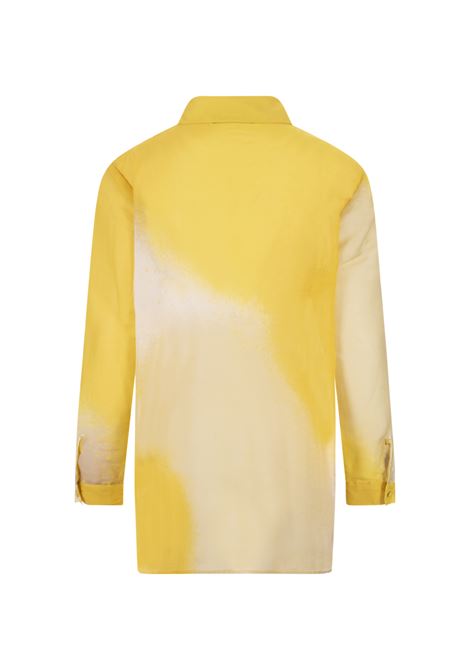 Shirt In Shaded Yellow Silk GIANLUCA CAPANNOLO | 24ET513-10028/103/30