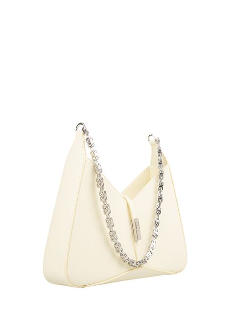 Soft Yellow Cut-Out Zipped Shoulder Bag GIVENCHY | BB50XPB00D758