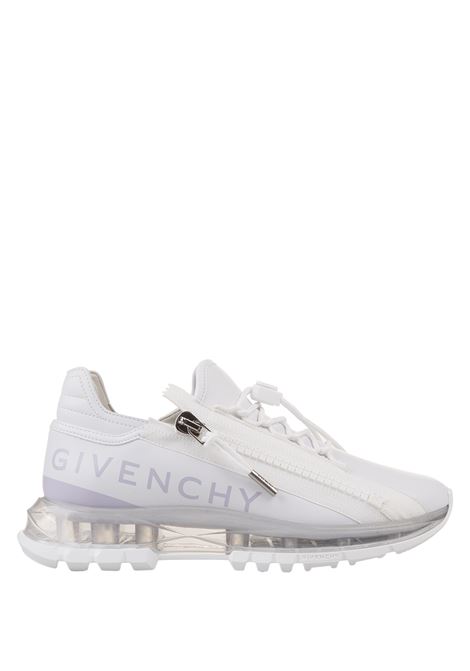 Sneakers Da Running Spectre In Pelle Bianca GIVENCHY | BE003YE24M595