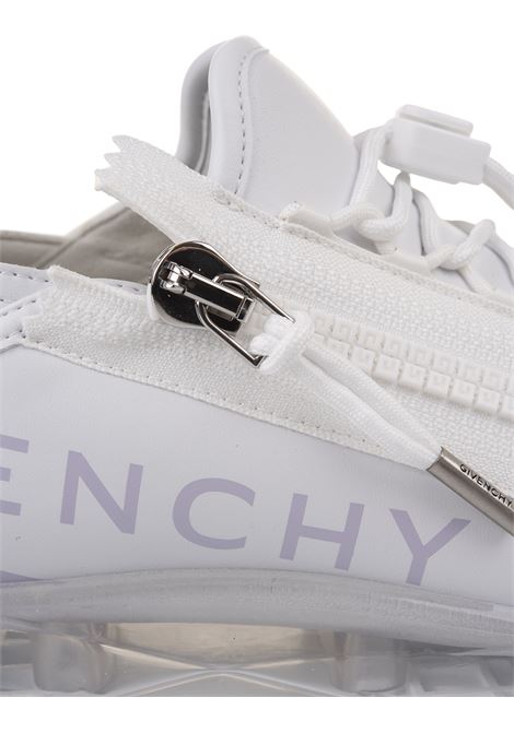 White Leather Spectre Running Sneakers GIVENCHY | BE003YE24M595