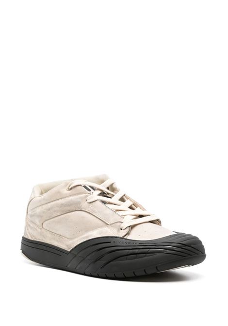 Stone Grey Skate Sneakers In Nubuck and Synthetic Fibre GIVENCHY | BH009KH1PP100