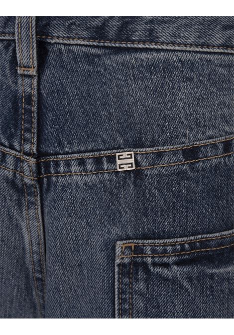 Regular Fit Jeans In Blue Denim GIVENCHY | BM51E35Y99415