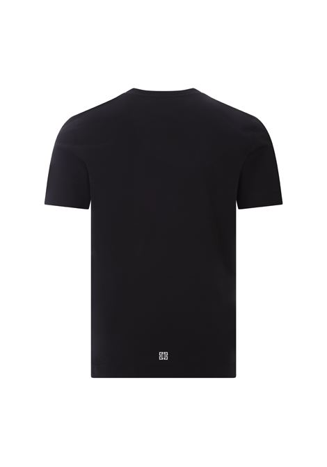 GIVENCHY 1952 Slim T-Shirt In Black Cotton GIVENCHY | BM716G3YM8001