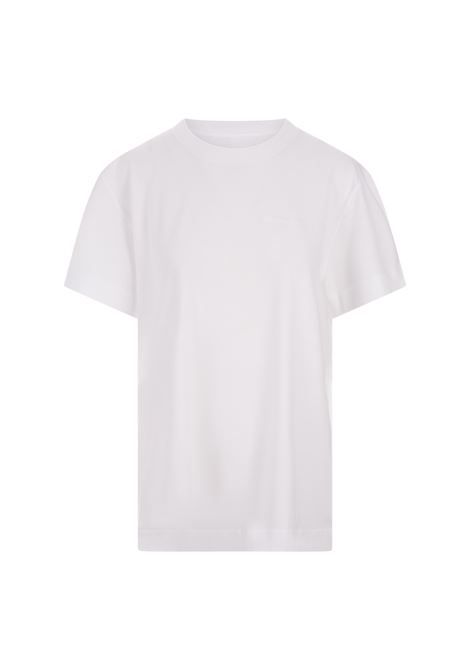 White T-Shirt With Tonal Logo GIVENCHY | BW707Z3YMP100