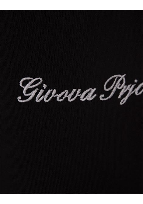 GIVOVA PRJCT Terry Band Bermuda Shorts In Black GIVOVA | BEGPRJ010010