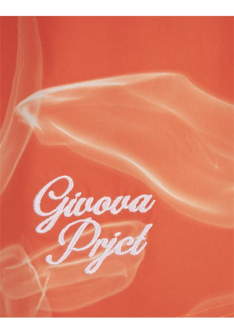 Costume Da Bagno Arancione Stampato GIVOVA | P050001