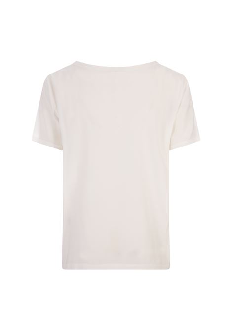 T-Shirt In Seta Opaca Bianca HER SHIRT | ALBA MM OPACO A02076L-251011H