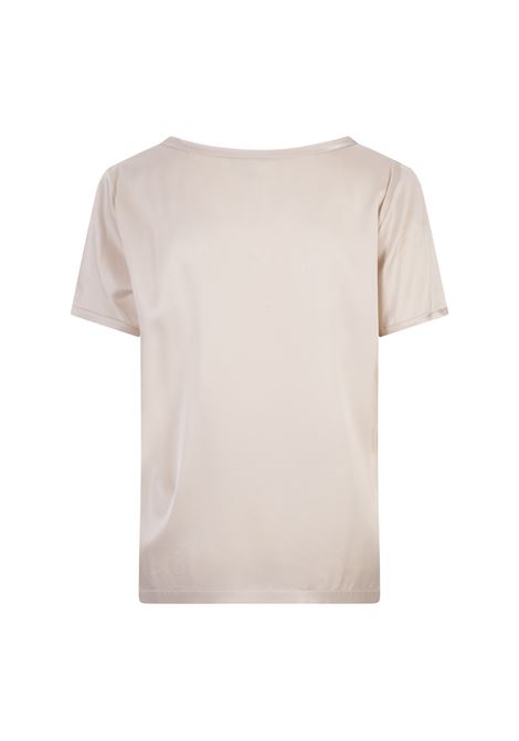 T-Shirt In Seta Ecrù HER SHIRT | ALBA MM P02286L-251122H