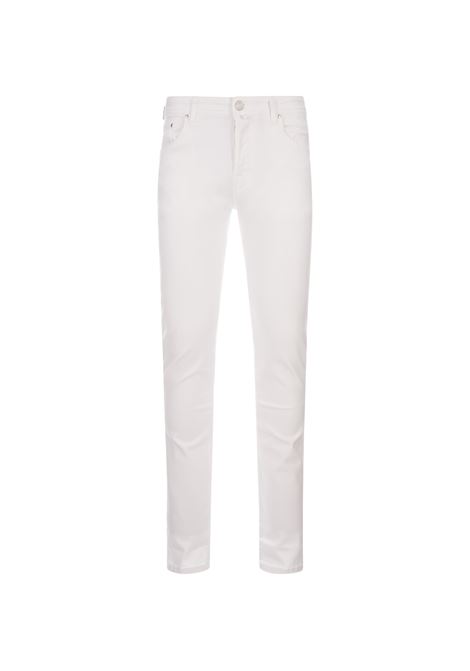 Nick Slim Fit Jeans In White Denim JACOB COHEN | UQE07-36-P-3732A00
