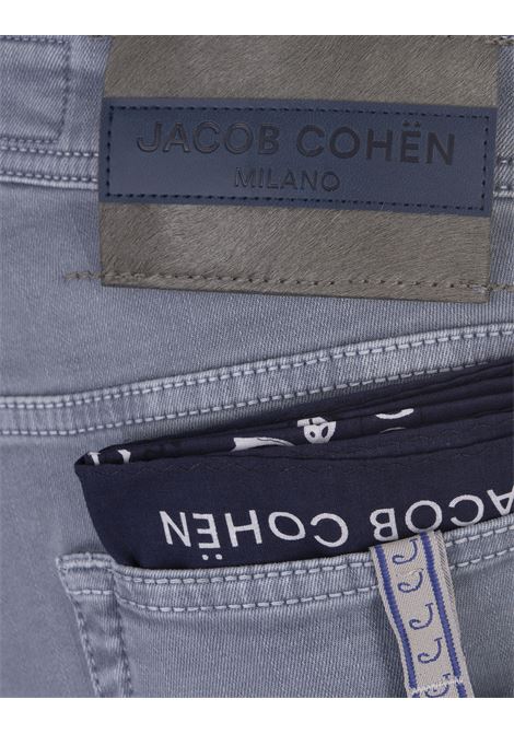 Jeans Nick Slim Fit In Denim Grigio JACOB COHEN | UQE07-36-P-3732B13