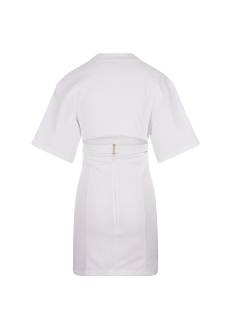 La Robe T-Shirt Bahia Dress In White JACQUEMUS | 241DR088-2003100