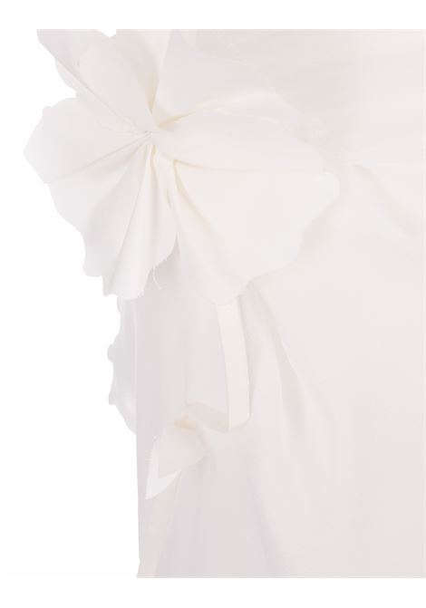 La Robe Longue Bocciolo Dress In White JACQUEMUS | 241DR149-1609100