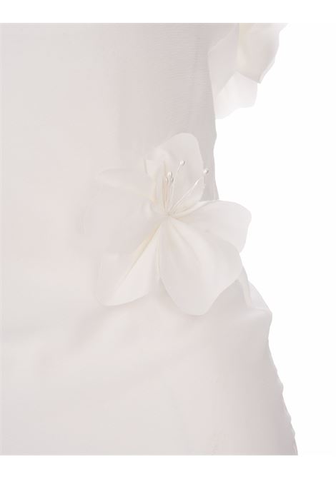 La Robe Longue Bocciolo Dress In White JACQUEMUS | 241DR149-1609100