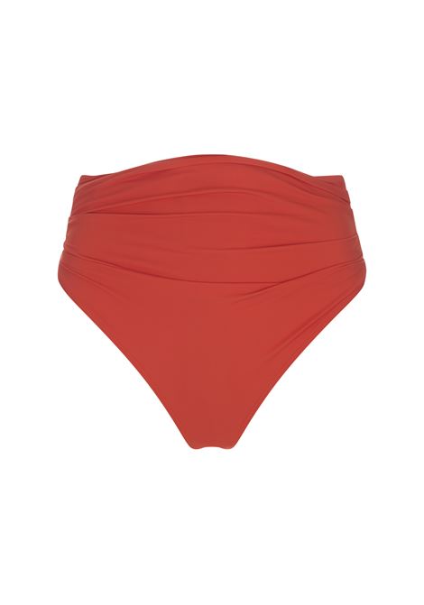 Slip Bikini Le Bas De Maillot Drapeado Arancione JACQUEMUS | 241SW037-2294750