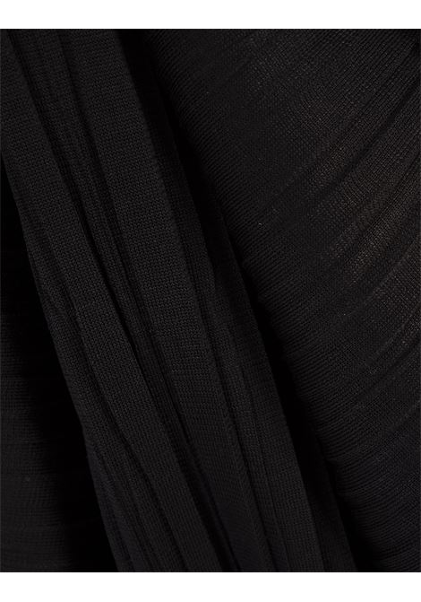 Long Black Pleated Dress JIL SANDER | J03CT0311-J16126001
