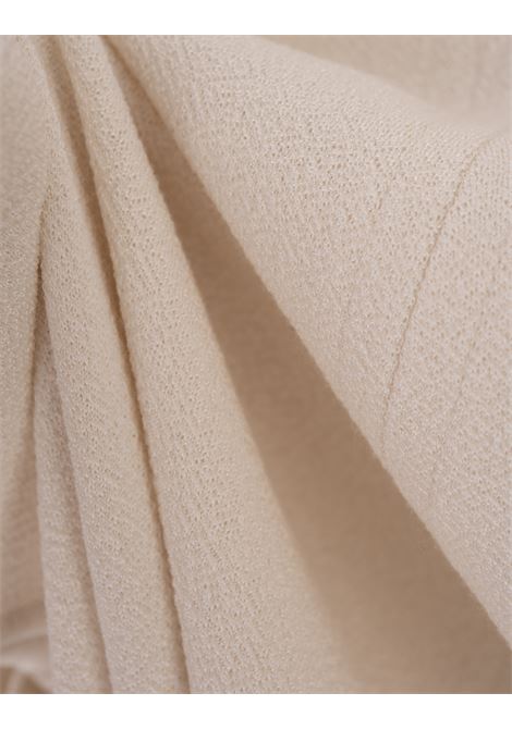 White Maxi Dress With Lace Inserts JIL SANDER | J03CT0328-J20151105