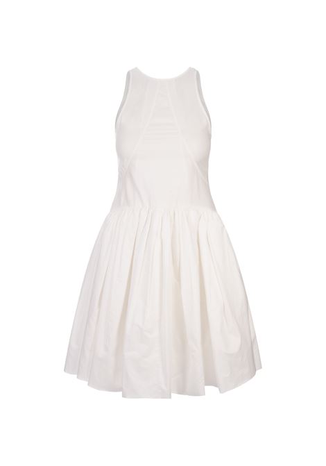 White Mini Sleeveless Dress JIL SANDER | J03CT0381-J45250100