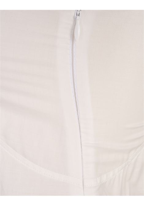 White Mini Sleeveless Dress JIL SANDER | J03CT0381-J45250100