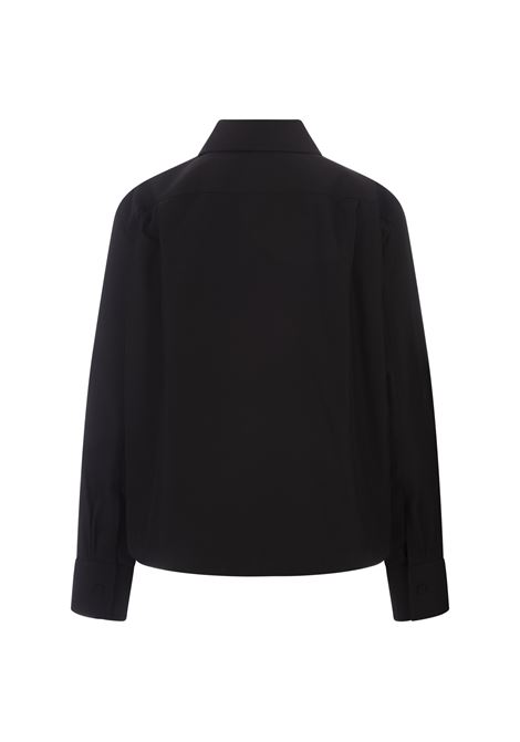 Black Shirt With Jewel Detail JIL SANDER | J03DL0160-J45002001
