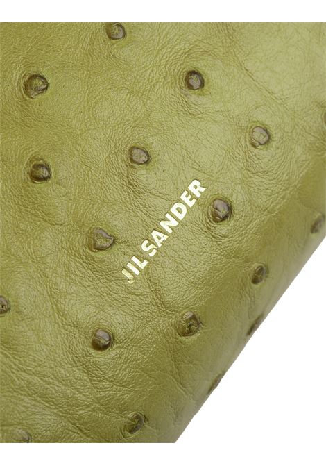 Borsa Goji Pillow In Pelle Verde a Pois JIL SANDER | J08WD0078-P5113321