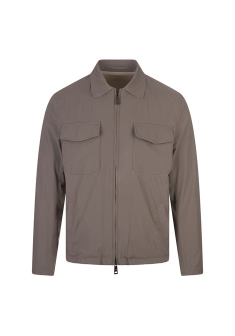 Taupe Reversible Shirt Style Jacket KIRED | WRITIKW7901003