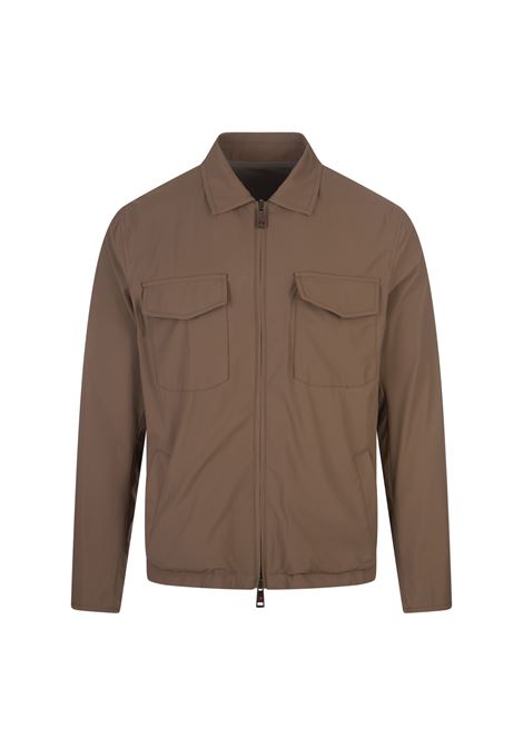 Light Brown Reversible Shirt Style Jacket KIRED | WRITIKW7901004