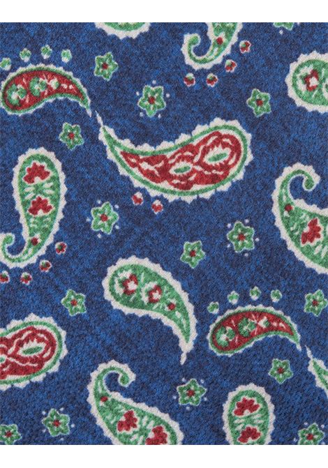 Cravatta In Seta Blu Con Motivo Paisley KITON | UCRVKRC01I7204