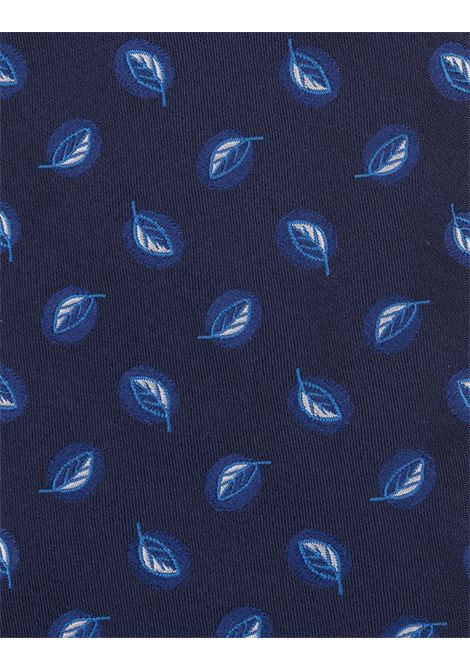 Blue Tie with Micro Pattern KITON | UCRVKRC02I3204