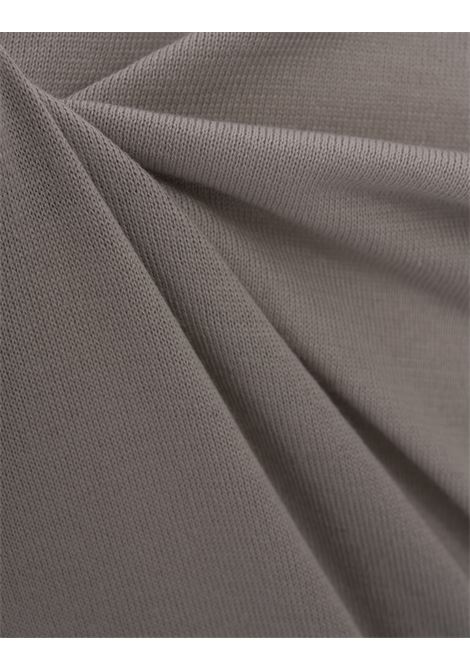 Grey Cotton Knit T-Shirt KITON | UMKXX37110S