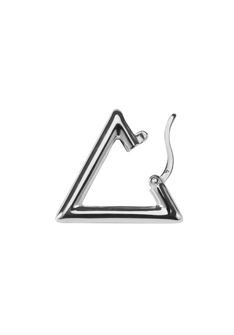 Silver Lil Triangle Earring LAG WORLD | LIL TRIANGLESILVER