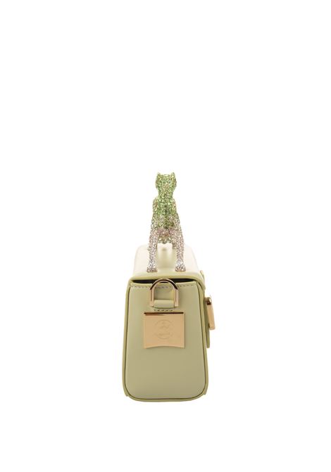 Almond/Vanilla Nano Pencil Cat Bag In Leather And Rhinestones LANVIN | LW-BGBRS3-RADT-E246111